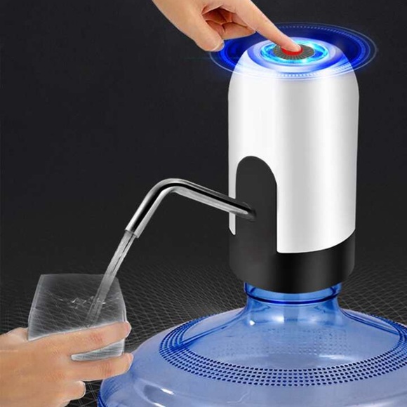 BIRKINHOME Other - 1PC White Water Jug, USB Charging Automatic Drinking Water Pump